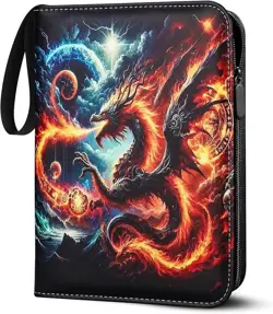 New 900 Pockets Pokemon Binder Clear Sleeves, 9-Pocket Trading Card Zipper - Image 5