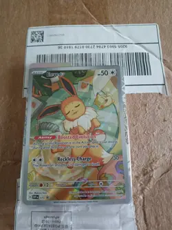 Pokemon TCG Prismatic Evolutions-1 Eevee Sealed ETB Promo Card. New/sealed - Image 1