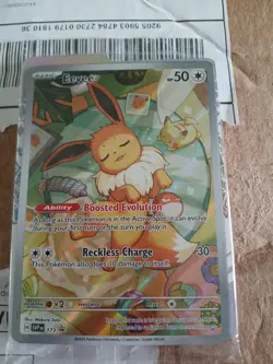 Pokemon TCG Prismatic Evolutions-1 Eevee Sealed ETB Promo Card. New/sealed - Image 3