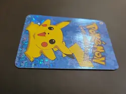MP! 2000 Nintendo Trademark - Vending Machine Prism Sticker Card - Pikachu 025 - Image 3