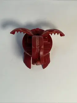 Bakugan Dragonoid B1 520G Red Pyrus Battle Brawlers W/Card Read RARE - Image 3