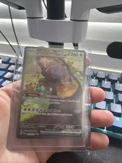 Pokemon TCG Bloodmoon Ursaluna EX Twilight Masquerade Card 216/167 NM/M - Image 1