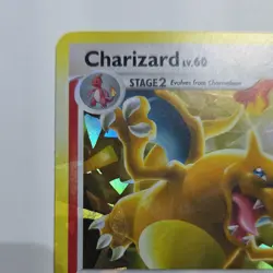 Pokemon TCG Charizard Holo Rare 1/99 Stage 2 140 HP 2009 English Kagemaru Himeno - Image 2