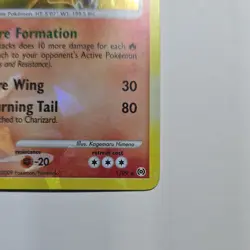 Pokemon TCG Charizard Holo Rare 1/99 Stage 2 140 HP 2009 English Kagemaru Himeno - Image 4