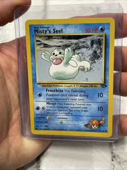 Pokemon - Gym Challenge Misty's Seel 91/132 NM/MT Vintage Pokemon Card Pokemon - Image 1
