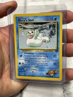 Pokemon - Gym Challenge Misty's Seel 91/132 NM/MT Vintage Pokemon Card Pokemon - Image 2
