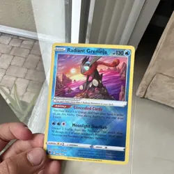 Pokemon TCG Radiant Greninja 046/189 Astral Radiance Holo Eng 130HP - Image 1