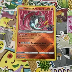 Radiant Charizard 011/078 Pokemon Go Holo - Image 1