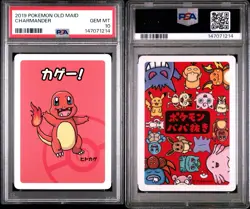 2019 POKEMON BABANUKI OLD MAID CHARMANDER PSA 10 Gem Mint - Image 3