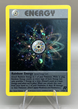 Pokemon - Rainbow Energy (17/82) - Unlimited Holofoil - Team Rocket - Image 1