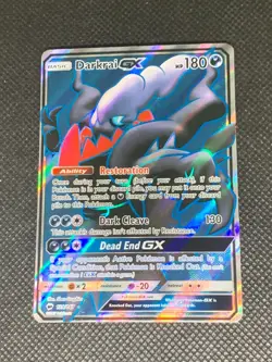 Darkrai GX 139/147 - Burning Shadows Pokemon Card - NM - Image 1