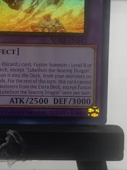 Yugioh Lubellion the Searing Dragon Ultra Rare Beautiful Card - Image 5