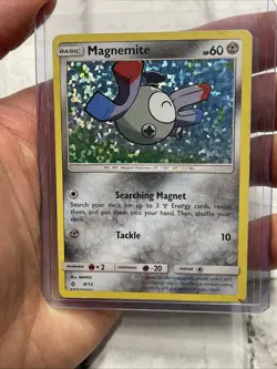 Magnemite - 8/12 - Pokemon McDonald's Promos Holo 2018 Heavily Played HP Pokemon - Image 1