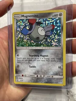 Magnemite - 8/12 - Pokemon McDonald's Promos Holo 2018 Heavily Played HP Pokemon - Image 2