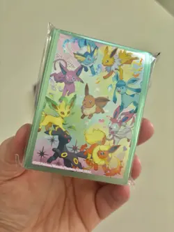 Pokemon TCG Card Sleeves Sealed (Lot Of 4) Prismatic Evolutions Eevee - Image 4