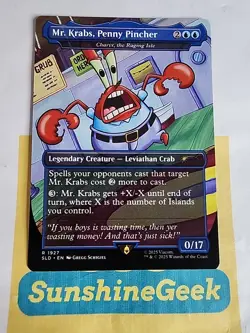 Mr. Krabs, Penny Pincher - Charix, the Raging Isle Secret Lair Drop Regular - Image 1
