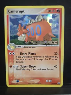 Camerupt 23/106 - EX Emerald Stamped - Reverse Holo Pokemon LP 🥋✨ - Image 1