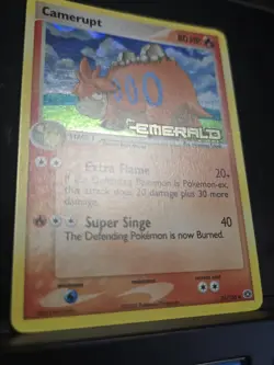 Camerupt 23/106 - EX Emerald Stamped - Reverse Holo Pokemon LP 🥋✨ - Image 4