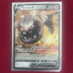 Pokemon TCG Steelix v Vivid Voltage Holo Ultra Rare Card 115/185 - Image 1