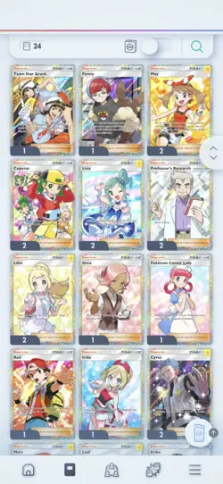 Pokemon TCG pocket account - crown rare candy/crown pokeball/prof research x2 - Image 2