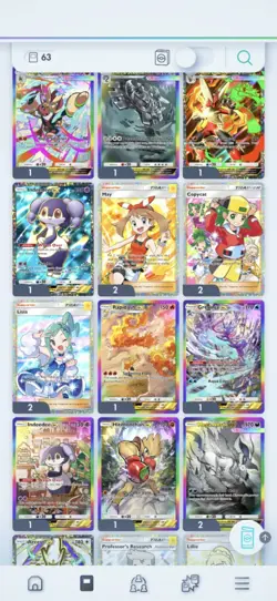 Pokemon TCG pocket account - crown rare candy/crown pokeball/prof research x2 - Image 5