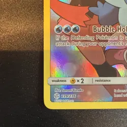 Pokemon Piplup Full Art Secret Rare Holo 239/236 Cosmic Eclipse!! - Image 4