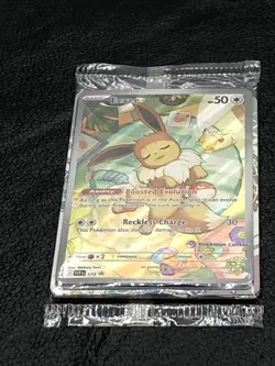 B6 Eevee 173 Scarlet & Violet Promo Holo (Pokemon Center Exclusive) Sealed - Image 1