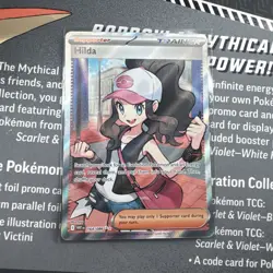 Hilda 164/086 SV: White Flare Holo Trainer Pokemon TCG Ultra Rare Card - Image 1
