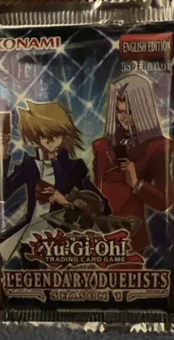 Yu-Gi-Oh! Legendary Duelists Season 1 Booster Pack(s) 1st Ed. Sealed! Buy To 8 - Image 3