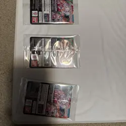 THREE One Piece College Basketball US Voyage Monkey.D.Luffy Cards (Sealed x3) - Image 4