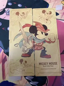 Disney Lorcana: Full Set of Mickey Mouse Brave Little Tailor Puzzle Non-Foil - Image 1