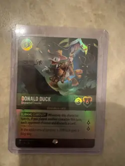 Donald Duck - Distracted Traveler - 212/204 - Epic Disney Lorcana Wilds Unknown - Image 1