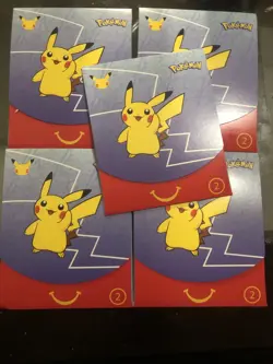 New! POKEMON CARDS ~ McDonalds 2021 ~ 25th Anniversary ~ Sealed Packs ~ Lot Of 5 - Image 1