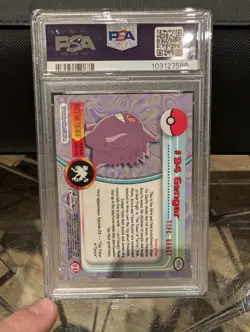 GENGAR Pokemon Card - 2000 Topps Chrome - #94 - Pokemon T.V. - PSA 10 - Image 4