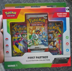 Pokemon TCG: First Partner Illustration Collection: Series 1 W/BONUS PROMO CARDS - Image 2
