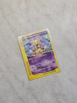 Pokemon Card - Alakazam 1/165 - Expedition Set - Rara Holo - ITA - EX - Vintage - Image 2