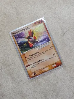 Pokemon Card Hitmonchan EX 98/109 – EX Ruby & Sapphire –ita-Good! - Image 3
