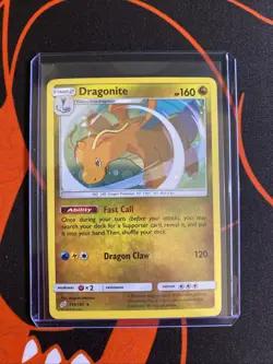 Pokemon TCG Dragonite Sun & Moon - Team Up 119/181 Holo Rare Cosmos Card - Image 4