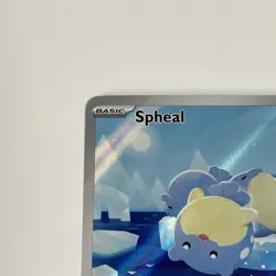 Pokemon TCG Surging Sparks Spheal 199/191 Illustration Rare Full Art Holo Card - Image 2