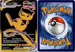Pokemon Card - Mew VMAX TG30/TG30 Lost Origin Trainer Gallery Secret Rare NM - Image 3