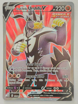 Single Strike Urshifu V - 150/163 - Pokemon Battle Styles Full Art Card NM - Image 1