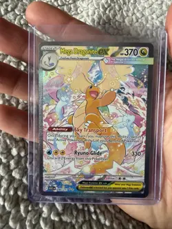 Mega Dragonite Ex SIR 290/217 Secret Rare Pokemon Card Pack Fresh. - Image 3