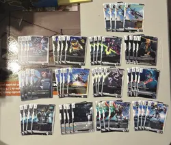 Gundam Card Game - GD01: NewType Rising - Playset of UC and C (4x of each) - Image 2