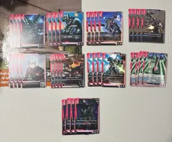 Gundam Card Game - GD01: NewType Rising - Playset of UC and C (4x of each) - Image 3