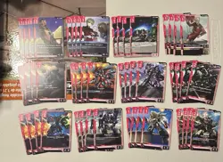 Gundam Card Game - GD01: NewType Rising - Playset of UC and C (4x of each) - Image 4