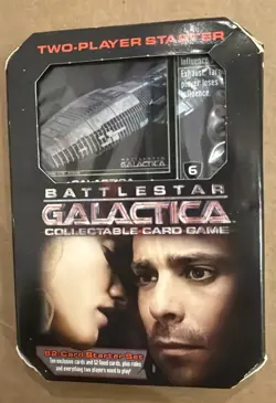 Battlestar Galactica CCG Wizkids Card Game starter set, boxed - Image 1