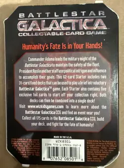 Battlestar Galactica CCG Wizkids Card Game starter set, boxed - Image 3