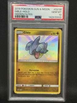 Gible SV38 Gabite SV39 Garchomp SV40/SV94 PSA 10 Hidden Fates PSA 10 All 3 Cards - Image 4
