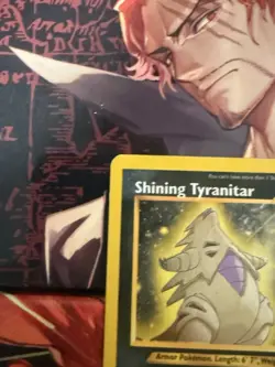 Pokemon TCG Shining Tyranitar Neo Destiny Holo Card 113/105 Unlimited MP - Image 3