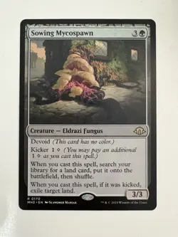 Sowing Mycospawn MTG Magic the Gathering Card NM Near Mint MH3 - Image 1